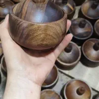 قندان چوب گردو اصیل تیره