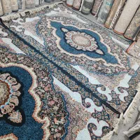 2تخته فرش 6متری نقشه سلطان سورمه ای 700شاانه|فرش|قم, نیروگاه|دیوار