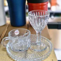 فنجون  بلور دسته دار و بدون دسته شات  اسپرسو