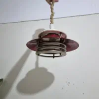 لوستر - چراغ آویز -لوستر کارگاهی