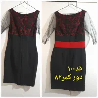 لباس مجلسی  دخترانه در حد نو