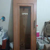 درب چوبی انواع مغازه