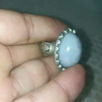 انگشتر نقره قدیمی باباقوری|جواهرات|خاش, |دیوار