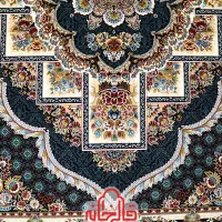 2عددفرش 9متری 700شانه ناردون اصل سورمه ای|فرش|تهران, اتابک|دیوار