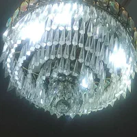 ۲ عدد لوستر پذیرایی کریستالی