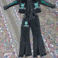 کت شلوار ست لی دودی سایز ۸۵ دخترانه