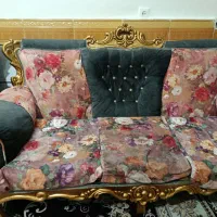 مبل هفت نفره سلطنتی راحتی|مبلمان خانگی و میز عسلی|اقبالیه, |دیوار