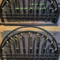 تخت فلزی دو نفره|تخت و سرویس خواب|شاهین‌شهر, خانه کارگر|دیوار