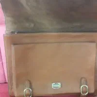 فروش کیف تموم چرم و استر طبیعی جا دار با ضمانت|کیف، کفش، کمربند|گرگان, |دیوار