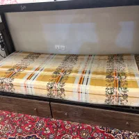 تخت دونفر با تشک طبی وکشو زیر|تخت و سرویس خواب|تهران, امیریه|دیوار