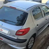 ۲۰۶ اتومات تیپ  ۶ موتور TU5کم کار بدون رنگ