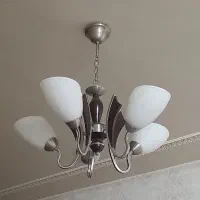 ۳عددلوستر مدرن ترکیب آلومینیوم و چوب