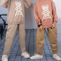 ست بهاره بچگانه با شلوار کتان