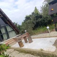 کلبه سوئیسی جنگلی ۱ خوابه. ویو ابدی رویایی، بهشت