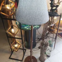 اباژور ایستاده چوبی(نیلا)|چراغ خواب و آباژور|اصفهان, مصلی|دیوار
