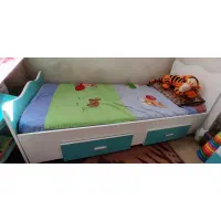 تخت و کمد لباس وکمد اسباب بازی نوجوان