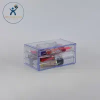 استند لوازم آرایشی کشو دار یک طبقه