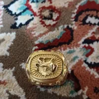 انگشتر شیرخورشید استیل