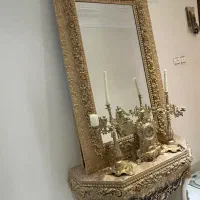 آینه و شمعدان و ساعت