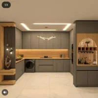 اجرای کابینت و دکوراسیون آشپزخانه و کمد دیواری|خدمات پیشه و مهارت|خوی, |دیوار