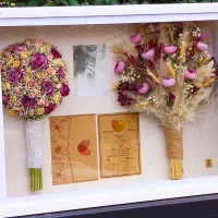 دسته گل عروس و خاطراتش رو قاب میکنیم