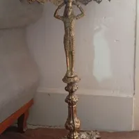 با سلام ساعت ایستاده و پایه تلفن