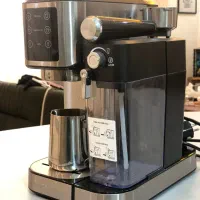 اسپرسو ساز حرفه ای 3کاره با مخزن شیر