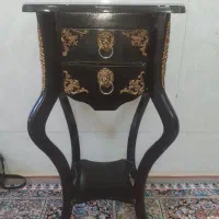 میز تلفن چوبی سالم