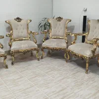 مبل سلطنتی تمیز  در حد نو|مبلمان خانگی و میز عسلی|اسفراین, |دیوار