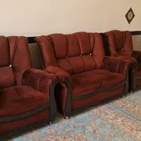تخت خواب دو نفره فلزی همرا تشک و رو تختی|تخت و سرویس خواب|سردشت, |دیوار