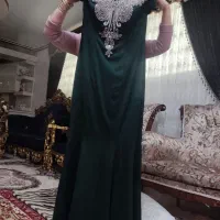 لباس مجلسی یکبارپوشیده شده کشداروبنددارسایز۴۴تا۴۸|لباس|شاهین دژ, |دیوار