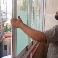 شیشه بالکنی و شیشه اسلایدینگ سکوریت و توری اقساطی|خدمات پیشه و مهارت|کرمانشاه, |دیوار