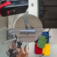 جک ارام بند، قفل برقی ،کلیدسازی ،دستگیره هوشمند