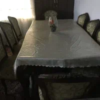 ست مبل هفت نفره وناهار خوری هشت نفره