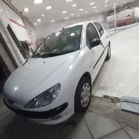 پژو 206 تیپ 2بدون رنگ و ضربه