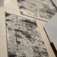 گلیم فرش 9 متری مدرن ودو عدد کناره یک در یک ونیم