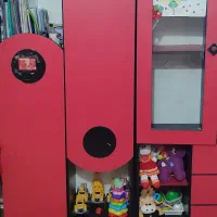 کمد دو تیکه هم جای لباس هم کتاب و دکوری بیدخون|جاکفشی، کمد، دراور|عسلویه, |دیوار