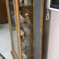 بوفه)ویترین(چوبی سنتی|بوفه، ویترین، کنسول|شیراز, نشاط|دیوار