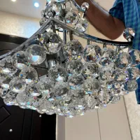 یک جفت لوستر برنزی