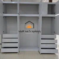 کمد دیواری .کمددیواری باکسی چندتیکه حمل اسان