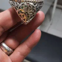 ۳۵ گرم انگشتر شجر مصور زیبا