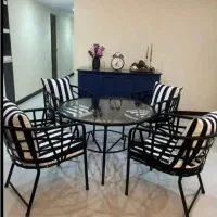 میز باغی صندلی باغیdiamondچهارنفره وشش نفره