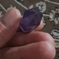 گردنی منشور اماتیست با کیفیت سری آویز نقره