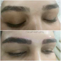 مدل میکروی ابرو،شیدینگ لب و خط چشم