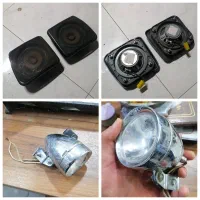 مقداری لوازم ماشین و موتور و جک