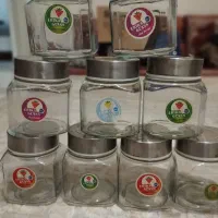 بانکه شیشه ای حبوبات