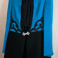 کت ،تاپ و شلوار مازاراتی مشکی،سایز ۴۰