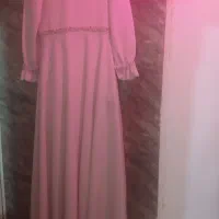 لباس عقد مجلسی سفید بلند