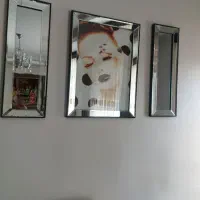 تابلو آیینه ایی سه تیکه ایی