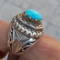 انگشترفیروزهنقره